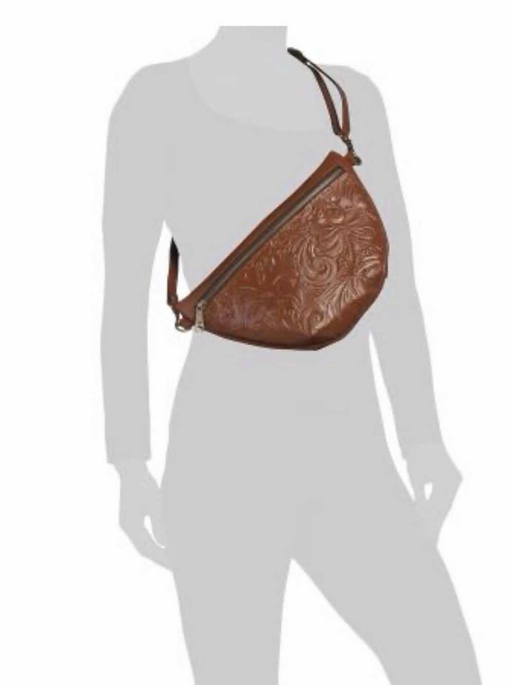 Patricia Nash Leather Tinchi Convertible Belt Bag in “Chalk White” BNWT - Picture 12 of 12